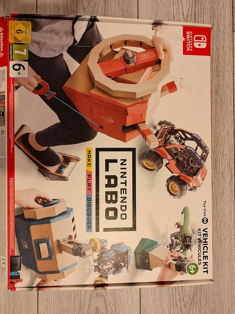 Nintendo Labo Toy-Con 03: Kit Véhicules : Amazon.pl: Zabawki